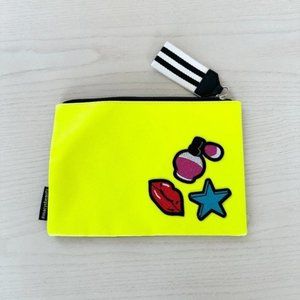 Macy's Yellow Make-Up Pouch FREE WITH BUNDLE